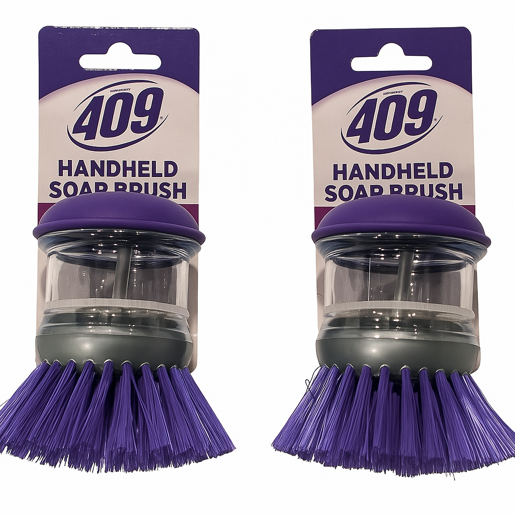 409 Brand Handheld Soap Brush 2 pack